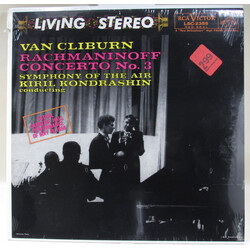 Sergei Vasilyevich Rachmaninoff / Van Cliburn / Symphony Of The Air / Kiril Kondrashin Concerto No. 3 Vinyl LP USED