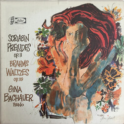 Gina Bachauer / Alexander Scriabine / Johannes Brahms Scriabin Preludes, Op. 11 And Brahms Waltzes, Op. 39 Vinyl LP USED