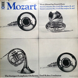 Wolfgang Amadeus Mozart / Stuttgart Symphony Orchestra / Emil Kahn Horn Concerto No. 2 In E Flat Major, K.417 / Horn Concerto No. 3 In E Flat Major, K