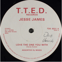 Jesse James (2) Love The One You With USED VINYL 12INCH 33 S RPM
