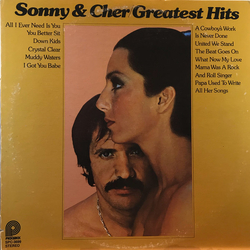 Sonny & Cher Greatest Hits Vinyl LP USED