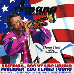 Danny Davis & The Nashville Brass America 200 Years Young Vinyl LP USED