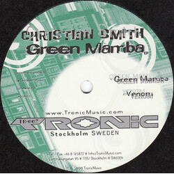 Christian Smith Green Mamba EP USED VINYL 12INCH 33 S RPM EP