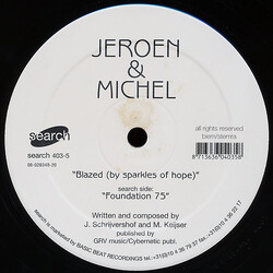 Jeroen & Michel Foundation 75 USED VINYL 12INCH 33 S RPM