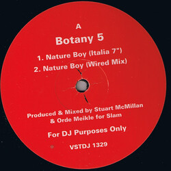 Botany 5 Nature Boy USED VINYL 12INCH PROMO