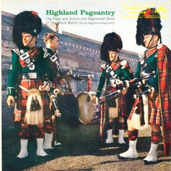 The Regimental Band And Pipes And Drums Of The Black Watch / Royal Highland Regiment Highland Pageantry Vinyl LP USED
