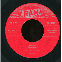 The Harptones Marie / That's The Way It Goes USED VINYL 7INCH 45 RPM