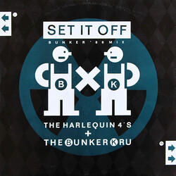 Harlequin Four's / Bunker Kru Set It Off (Bunker '88 Mix) VINYL 12" USED