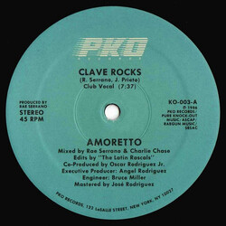 Amoretto Cláve Rocks USED VINYL 12INCH 45 RPM REPRESS