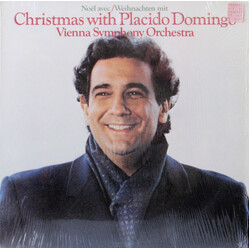 Placido Domingo / Wiener Symphoniker Christmas With Placido Domingo Vinyl LP USED