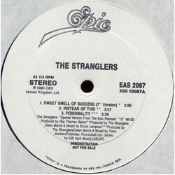 The Stranglers Sweet Smell Of Success USED VINYL 12INCH 33 S RPM PROMO