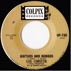 Lou Christie Guitars And Bongos / Merry-Go-Round USED VINYL 7INCH 45 RPM
