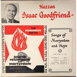 Isaac Goodfriend Songs Of Martyrdom And Hope Vinyl LP USED