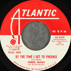 Herbie Mann By The Time I Get To Phoenix / Sports Cars Vinyl 7" USED