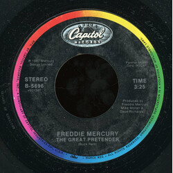 Freddie Mercury The Great Pretender USED VINYL 7INCH 45 RPM STYRENE