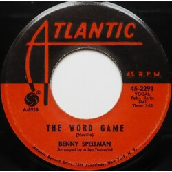 Benny Spellman The Word Game USED VINYL 7INCH 45 RPM