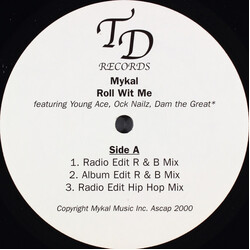 Mykal Roll With Me USED VINYL 12INCH 33 S RPM