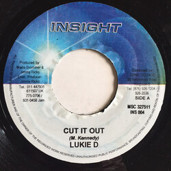 Lukie D Cut It Out USED VINYL 7INCH 45 RPM
