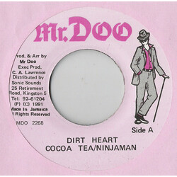 Cocoa Tea / Ninjaman Dirt Heart USED VINYL 7INCH 45 RPM