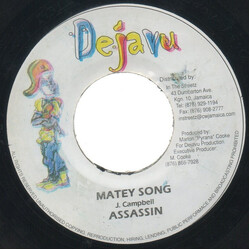 Assassin / Bugle Matey Song / Glock Town USED VINYL 7INCH 45 RPM