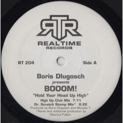 Boris Dlugosch / Booom! Hold Your Head Up High USED VINYL 12INCH 33 S RPM