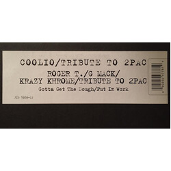 Various Tribute To 2Pac USED VINYL 12INCH 33 S RPM SINGLE COMPILATION
