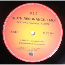 Resonance-T / T-Square Truth (Resonance-T Mix) Vinyl USED