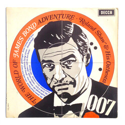 The Roland Shaw Orchestra The World Of James Bond Adventure Vinyl LP USED