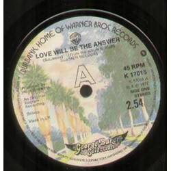 George Baker Selection Love Will Be The Answer Vinyl 7" USED