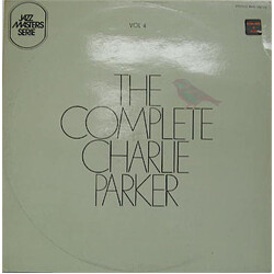 Charlie Parker The Complete Charlie Parker Vol. 4 "Blue Bird" Vinyl LP USED