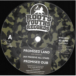 Jah Massive Promised Land USED VINYL 12INCH 45 RPM