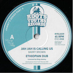 Barry Brown Jah Jah Is Calling / Own Feet USED VINYL 12INCH 45 RPM