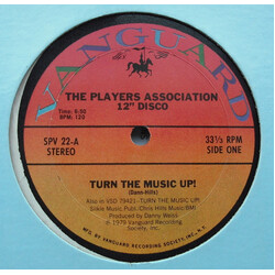 The Players Association Turn The Music Up! USED VINYL 12INCH 33 S RPM