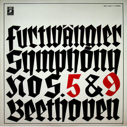 Ludwig van Beethoven / Wilhelm Furtwängler Beethoven: Symphonies Nos. 5 & 9 Vinyl 2 LP USED