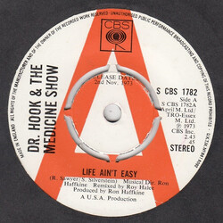 Dr. Hook & The Medicine Show Life Ain't Easy USED VINYL 7INCH 45 RPM SINGLE PROMO STEREO