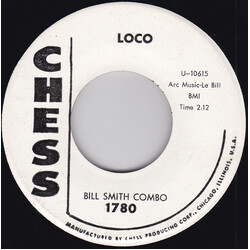 Bill Smith Combo Loco / Raunchy USED VINYL 7INCH 45 RPM PROMO