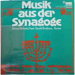 Herman Berlinski / Donald Boothman Musik Aus Der Synagoge Vinyl LP USED