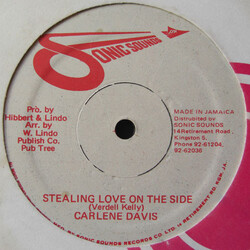 Carlene Davis Stealing Love On The Side USED VINYL 12INCH 45 RPM