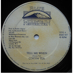 Cocoa Tea / Shabba Ranks Tell Me When / Bet Bust USED VINYL 12INCH 45 RPM