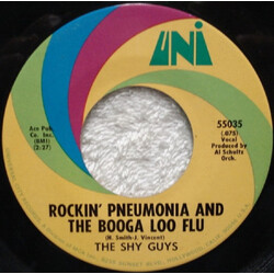 The Shy Guys (4) Rockin' Pneumonia And The Booga Loo Flu USED VINYL 7INCH 45 RPM SINGLE