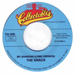 The Knack (3) My Sharona USED VINYL 7INCH SINGLE