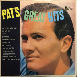 Pat Boone Pat's Great Hits Vinyl LP USED