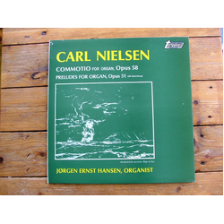 Carl Nielsen / Jørgen Ernst Hansen Commotio For Organ, Opus 58 / Preludes For Organ, Opus 51 Vinyl LP USED