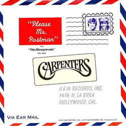 Carpenters Please Mr. Postman USED VINYL 7INCH 45 RPM SINGLE STYRENE