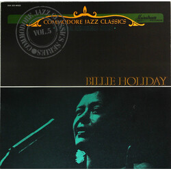 Billie Holiday Commodore Jazz Classics Vinyl LP USED