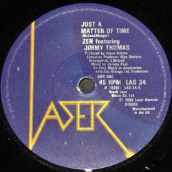 Zen (15) / Jimmy Thomas Just A Matter Of Time USED VINYL 7INCH 45 RPM