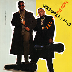 Kool G Rap & D.J. Polo Bad To The Bone USED VINYL 12INCH 33 S RPM MAXI-SINGLE