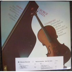 Rudolf Firkušný / Leonard Rose George Szell Conducts Dvorak And Tchaikovsky Vinyl LP USED