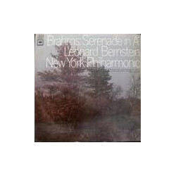 Johannes Brahms / Leonard Bernstein / The New York Philharmonic Orchestra Serenade In A Vinyl LP USED