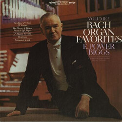 E. Power Biggs Bach Organ Favorites, Volume 2 Vinyl LP USED